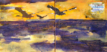 Maleri: Annette Pr�stegaard