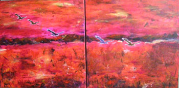 Maleri: Annette Pr�stegaard