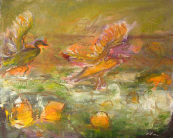 Maleri: Annette Pr�stegaard