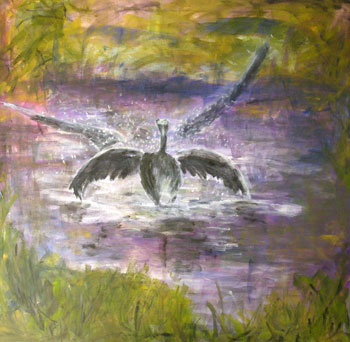 Maleri: Annette Pr�stegaard