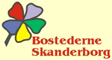 Logo: Bostederne Skanderborg. Logodesign: Annette Prstegaard