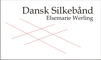Logodesign: Annette Pr�stegaard,  Dansk silkeb�nd